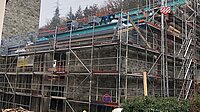 Umbau von Kirche und Pfarrhaus gehen zügig voran (Stand: Dezember 2022)