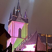 Kirchenleuchten in Rauenthal ...