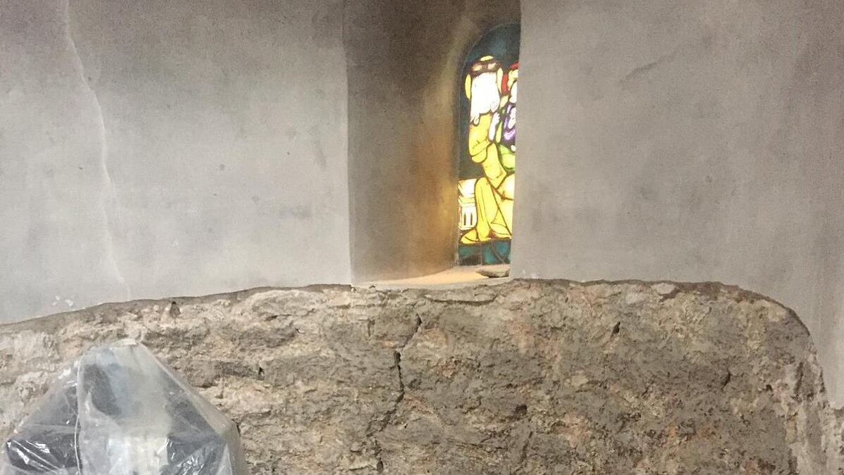 Arbeiten in der Basilika gehen weiter