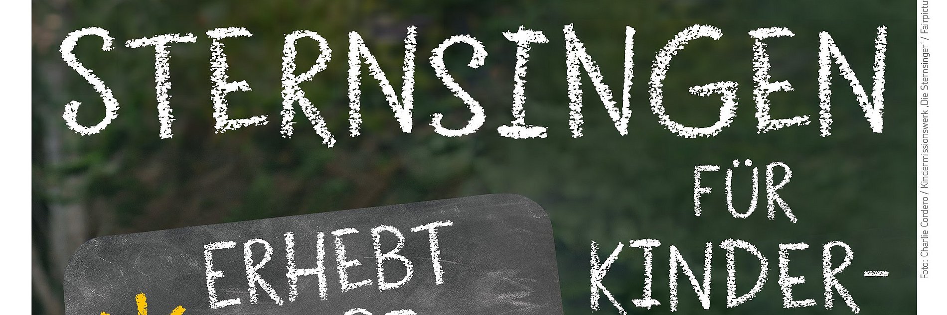 Sternsingen für Kinderrechte – Erhebt eure Stimme!