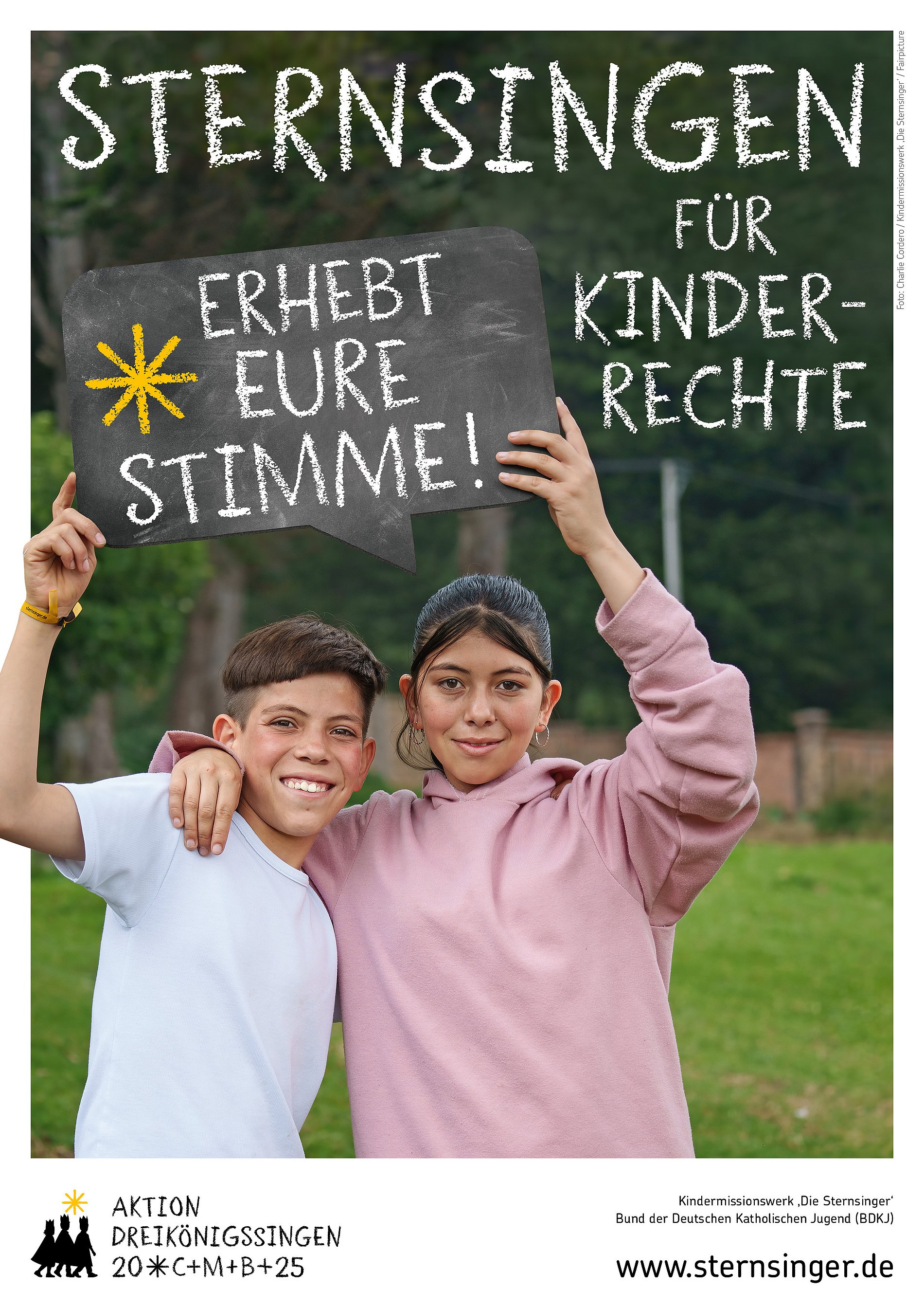 Erhebt eure Stimme! Sternsingen für Kinderrechte – Erhebt eure Stimme!