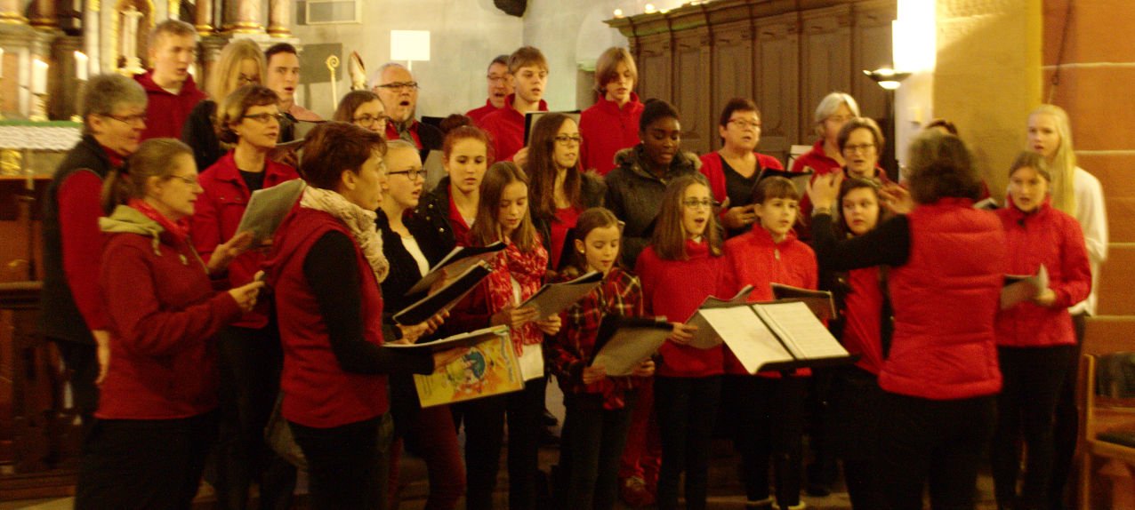 Familienschola bei Markus meets Riesling