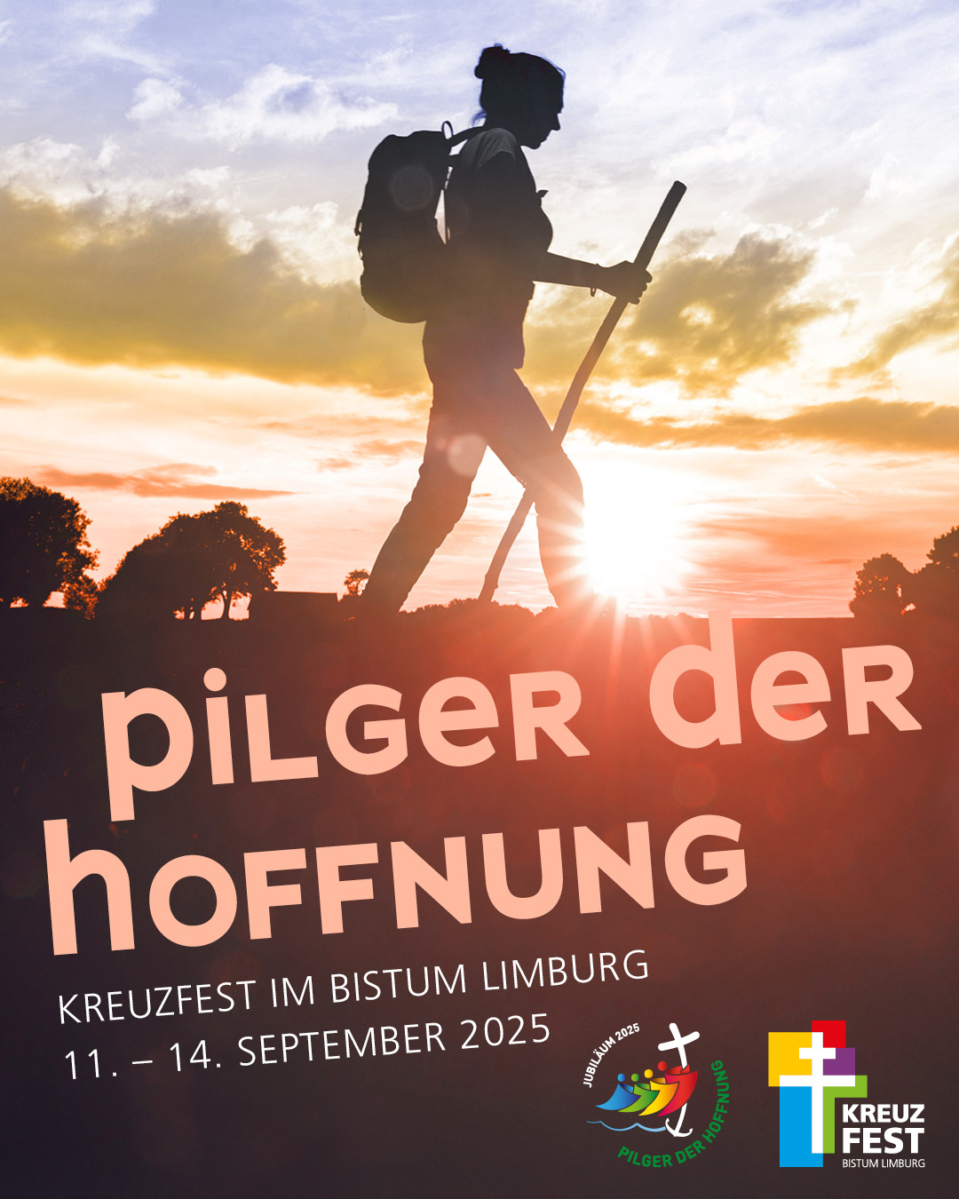 Kreuzfest in Bistum Limburg vom 11. bis 14. September 2025 unter dem Motto: Pilger der Hoffnung